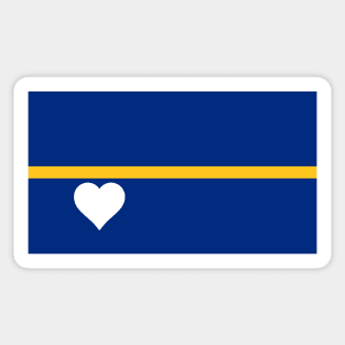 Nauru love Sticker